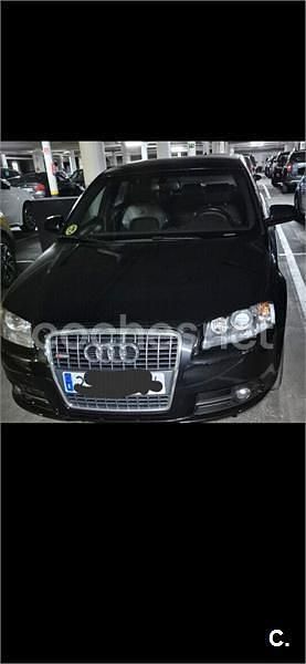 Usado Audi A3 Ambition 140 CV (102 kW) 2007 Negro Berlina