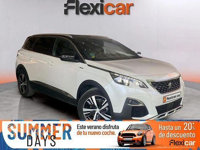 Blanco Usado 2017 Peugeot 5008 GT-line Monovolumen | 19.490 € (Precio justo) - Imagen 1/4