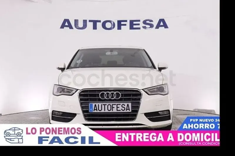 Usado Audi A3 Ambiente 150 CV (110 kW) 2013 Blanco Berlina