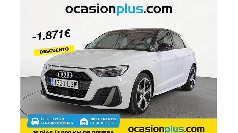 Blanco Usado 2021 Audi A1 Sportback S-Line Utilitario | 16.900 € (Buen precio) - Imagen 1/4