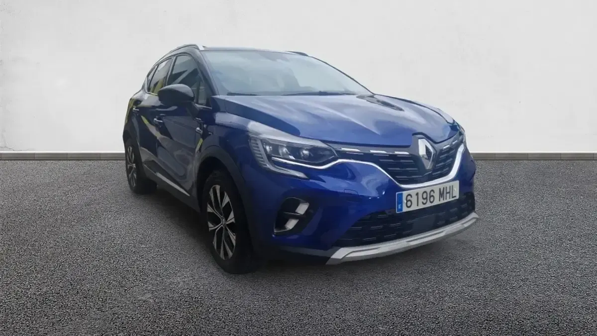 Usado Renault Captur Techno 90 CV (66 kW) 2023 Azul SUV