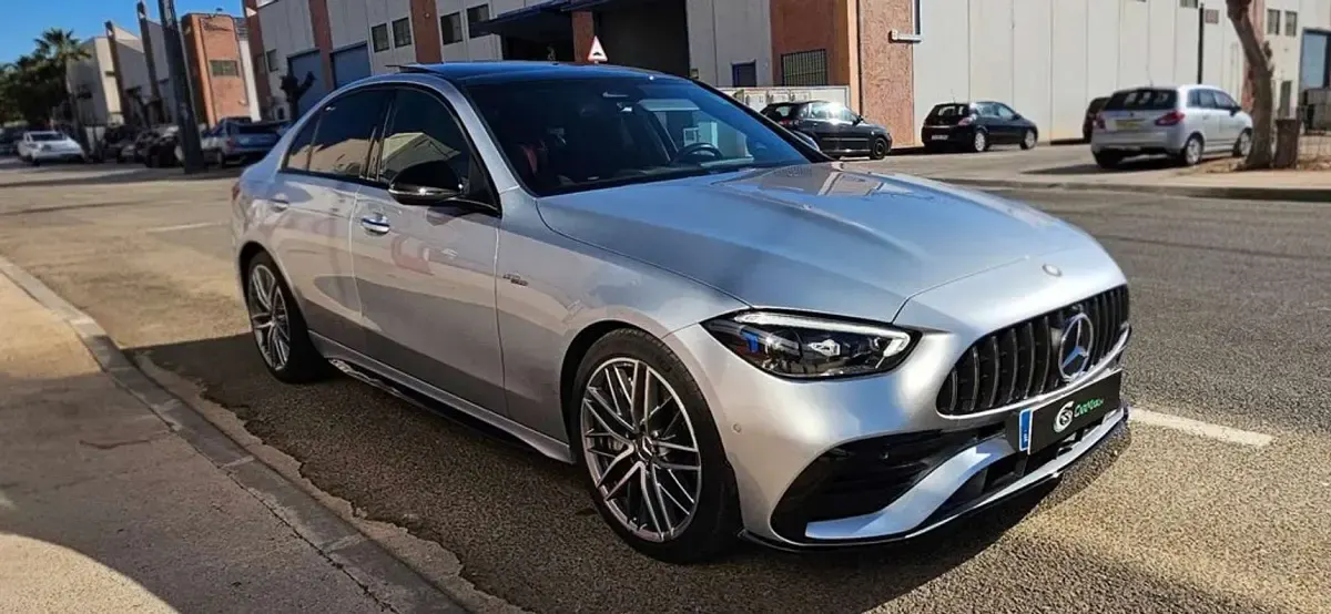 Usado Mercedes C43 AMG AMG 408 CV (300 kW) 2024 Gris Berlina