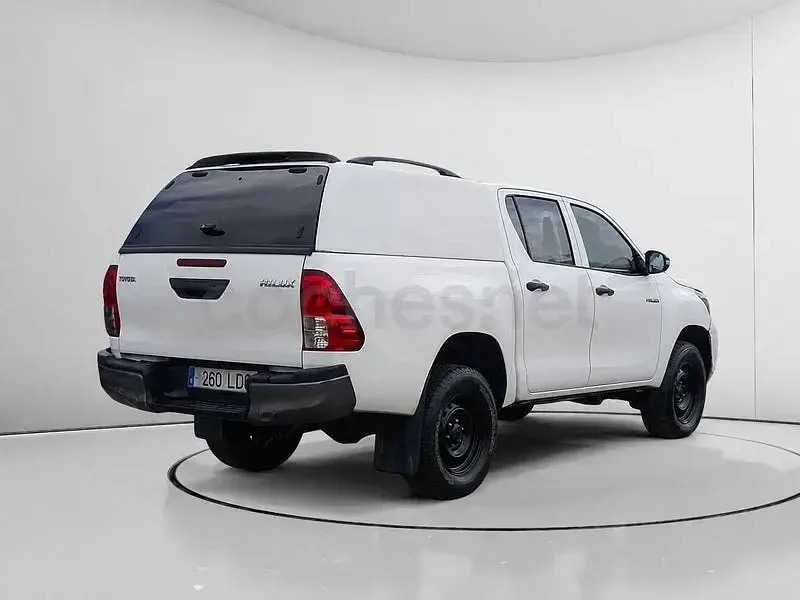 Usado Toyota HiLux 150 CV (110 kW) 2021 Blanco Pickup/Camioneta