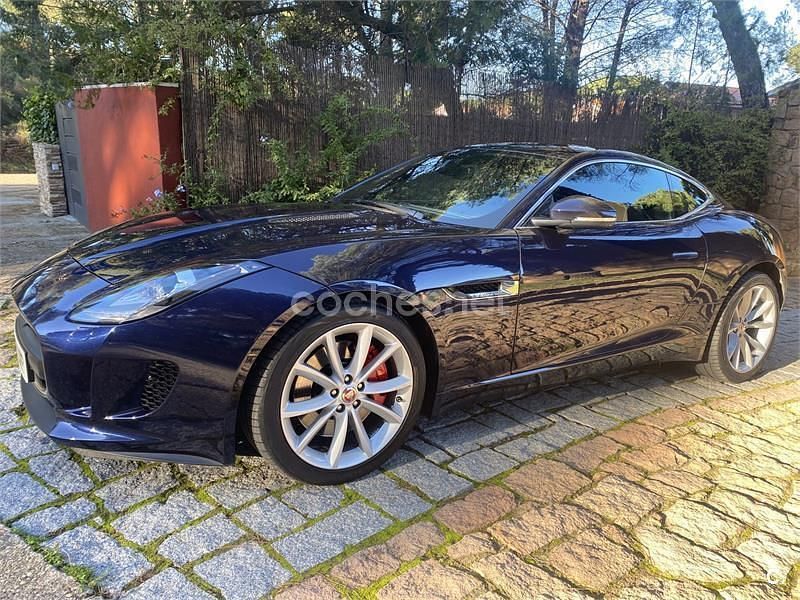 Usado Jaguar F-Type 340 CV (250 kW) 2015 Azul Coupe