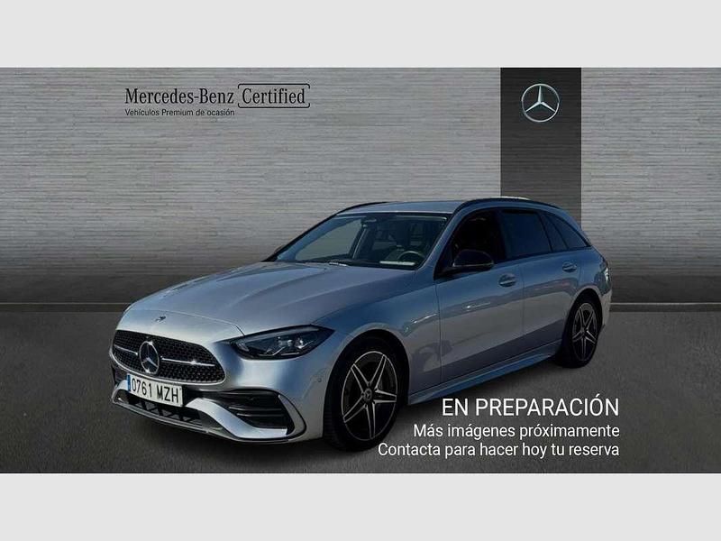 Plateado Usado 2025 Mercedes C220 Familiar | 45.990 € (Precio justo) - Imagen 1/4