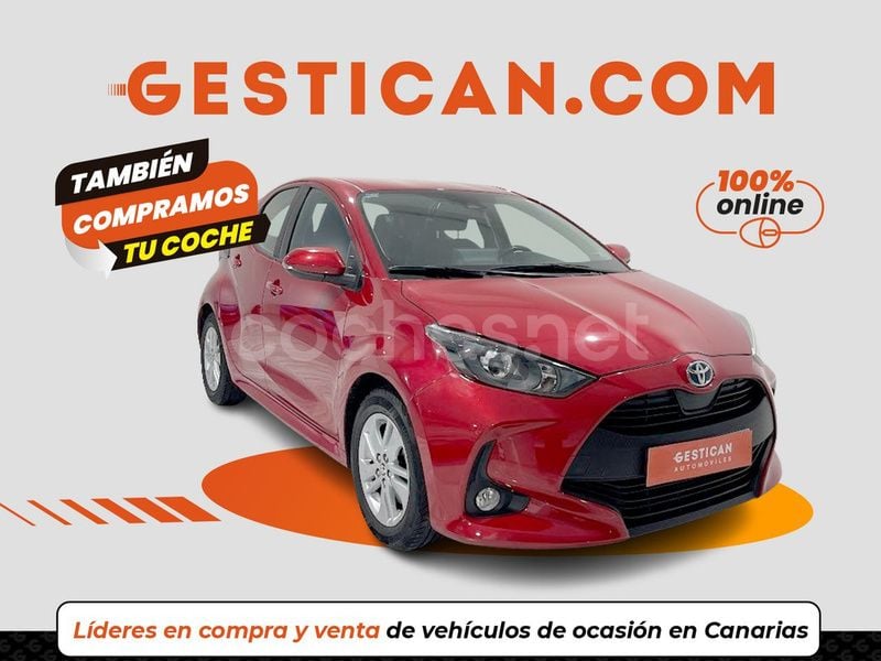 Granate Usado 2022 Toyota Yaris Hybrid Active Berlina | 15.990 € (Super precio) - Imagen 1/4