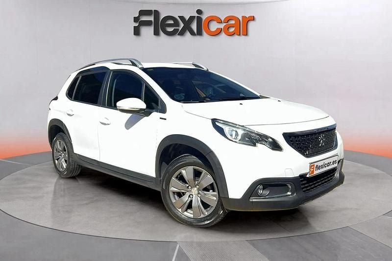 Blanco Usado 2019 Peugeot 2008 Signature Sky SUV | 10.590 € (Buen precio) - Imagen 1/4