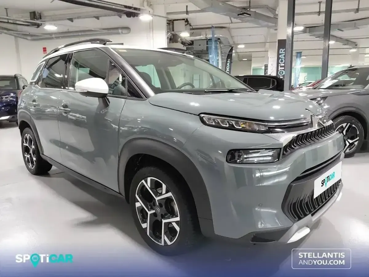 Usado Citroën C3 Aircross Feel 110 CV (80 kW) 2021 Verde SUV