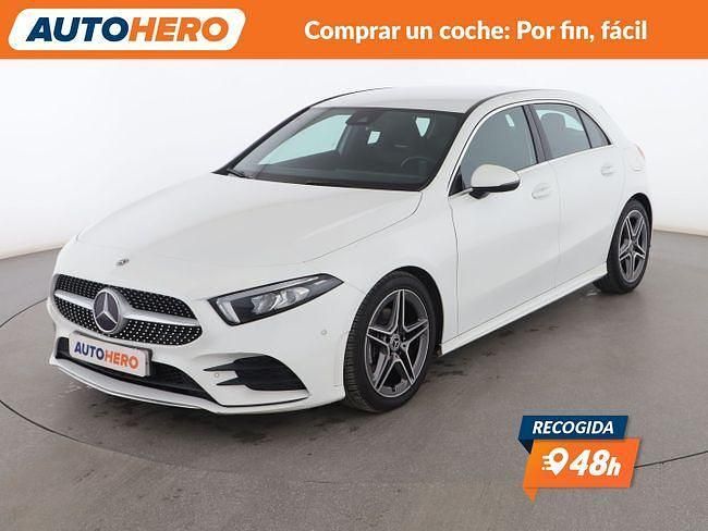 Blanco Usado 2019 Mercedes A180 AMG line Berlina | 20.599 € (Precio justo) - Imagen 1/3