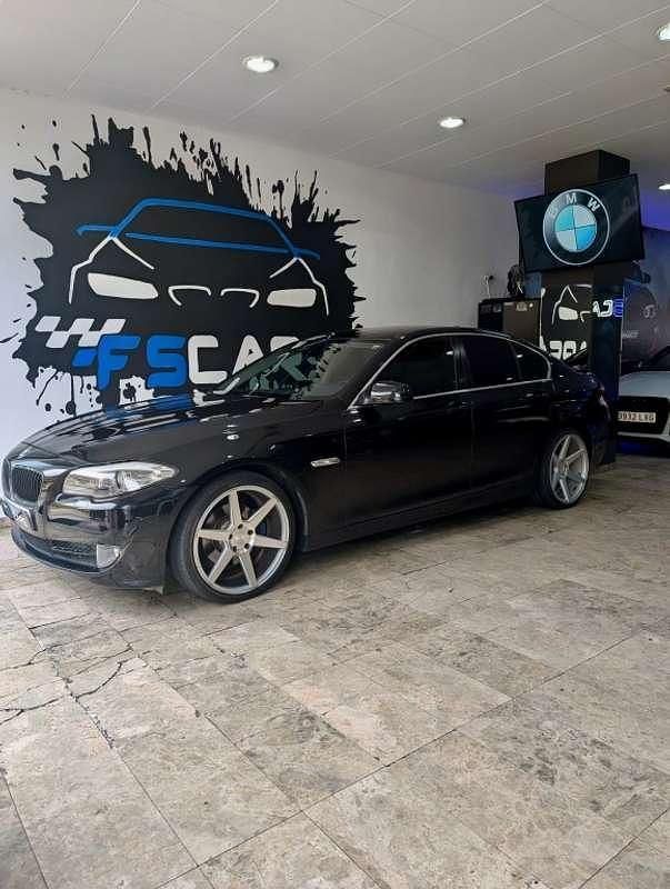 Negro Usado 2011 BMW 520 Efficient Dynamics Berlina | 11.490 € (Precio justo) - Imagen 1/4