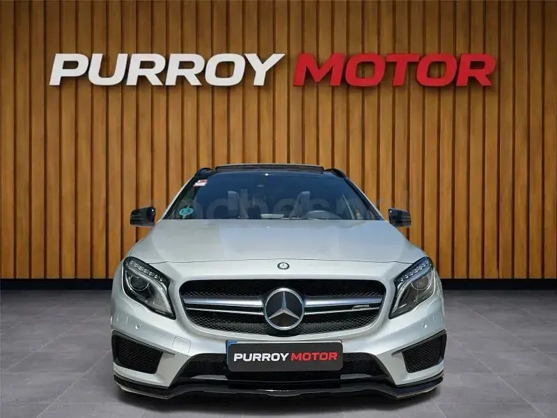 Usado Mercedes GLA45 AMG 381 CV (280 kW) 2016 Gris / plata SUV