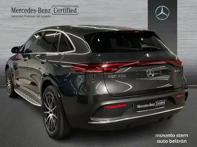Usado Mercedes EQC400 300 kW (408 CV) 2023 Gris SUV