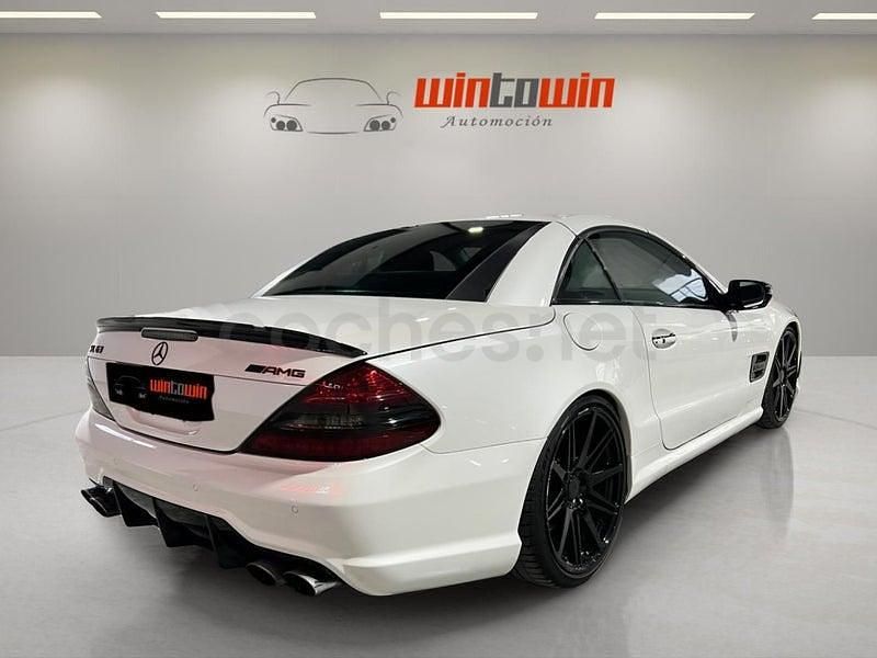 Occasion Mercedes SL63 AMG AMG 525 PK (386 kW) 2009 Wit Cabriolet