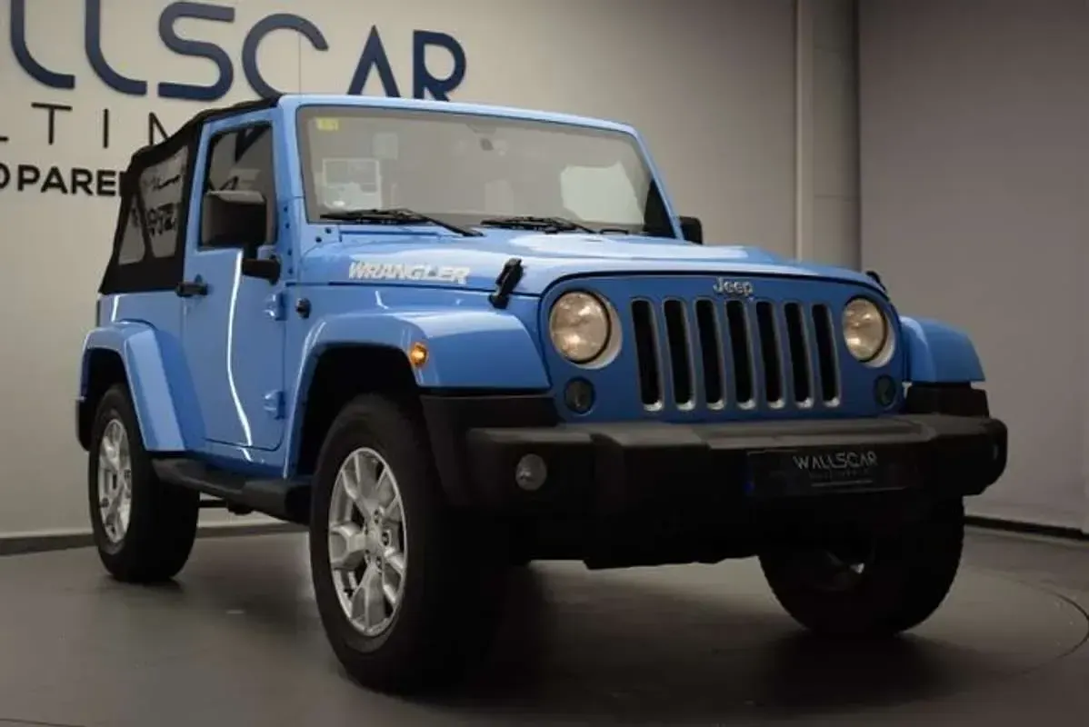 Usado Jeep Wrangler 200 CV (147 kW) 2018 Azul SUV