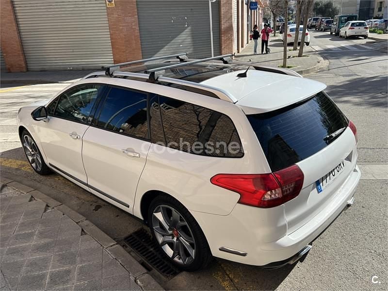 Usado Citroën C5 Exclusive 138 CV (101 kW) 2009 Blanco Familiar
