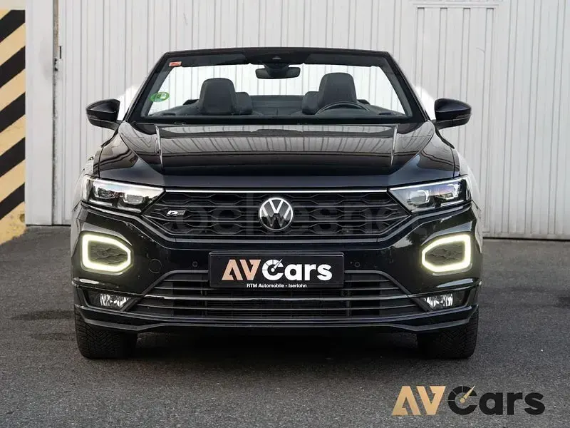 Usado VW T-Roc R-line 150 CV (110 kW) 2021 Negro SUV