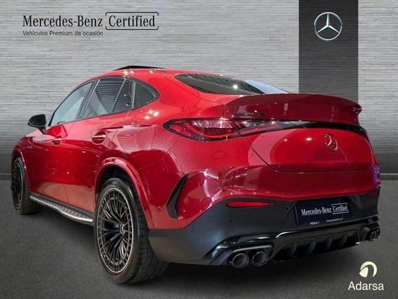 Usado Mercedes GLC43 AMG AMG 421 CV (309 kW) 2024 Rojo Coupe