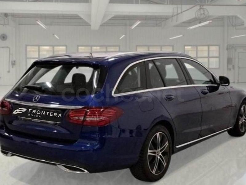 Usado Mercedes C200 160 CV (117 kW) 2020 Azul Familiar