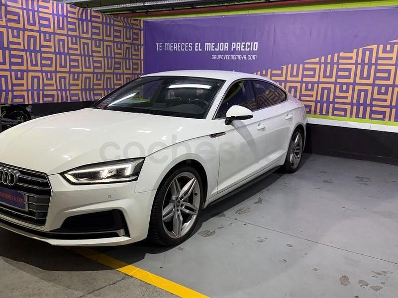 Begagnad Audi A5 Sportback S-Line 190 HK (139 kW) 2017 Vit Halvkombi