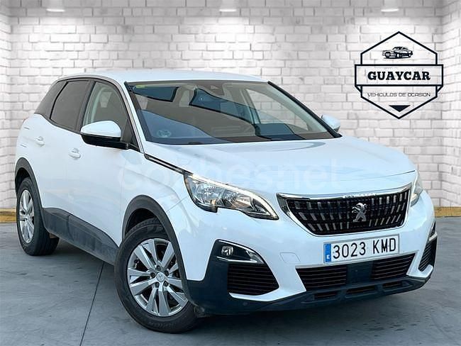 Usado Peugeot 3008 Active 130 CV (95 kW) 2018 Blanco SUV