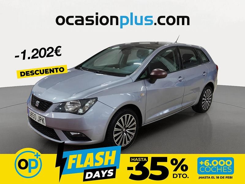 Usado Seat Ibiza ST CONNECT 105 CV (77 kW) 2016 Gris Familiar