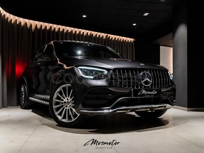Usado Mercedes GLC300 245 CV (180 kW) 2020 Gris / plata Coupe