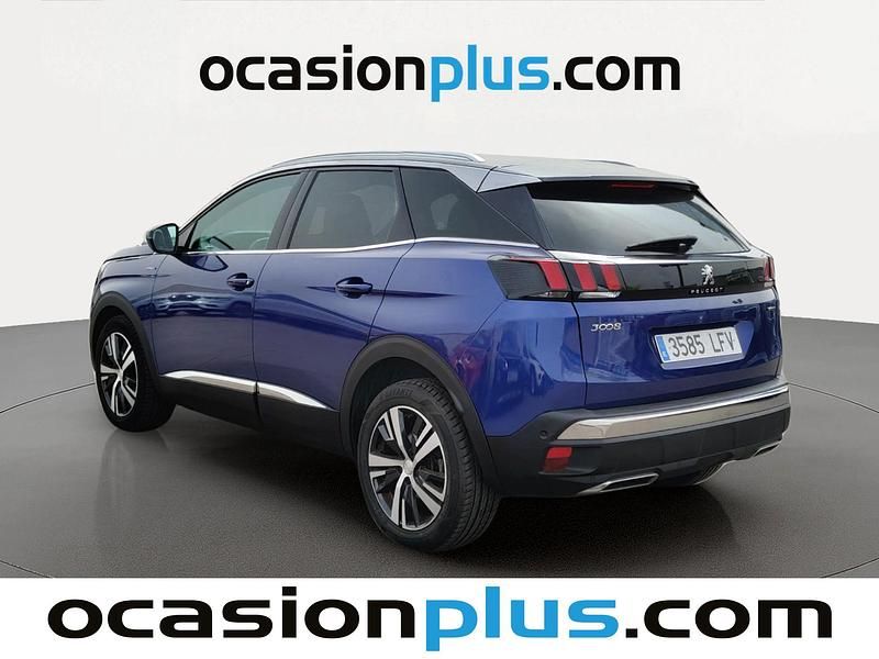 Usado Peugeot 3008 GT-line 131 CV (96 kW) 2020 Azul SUV