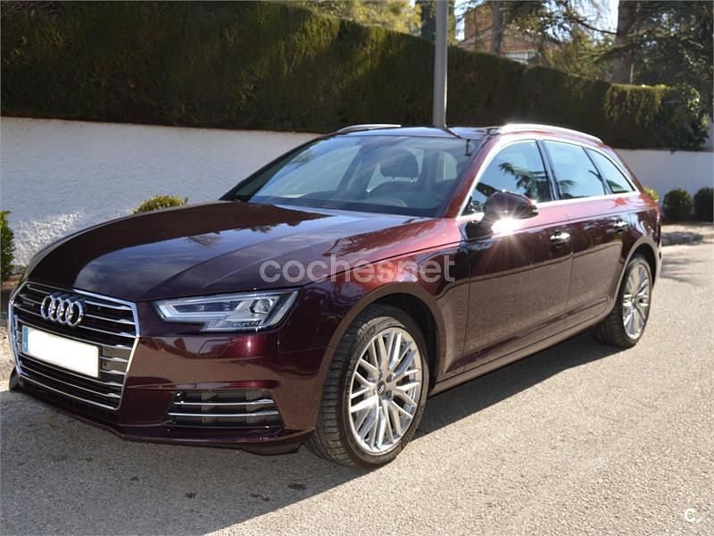 Granate Usado 2017 Audi A4 Sport Familiar | 21.000 € (Precio justo) - Imagen 1/4