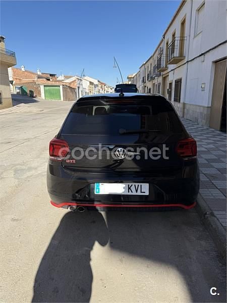 Usado VW Polo GTI 200 CV (147 kW) 2019 Negro Berlina