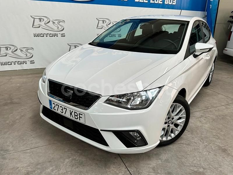 Usado Seat Ibiza Style 95 CV (69 kW) 2017 Blanco Berlina