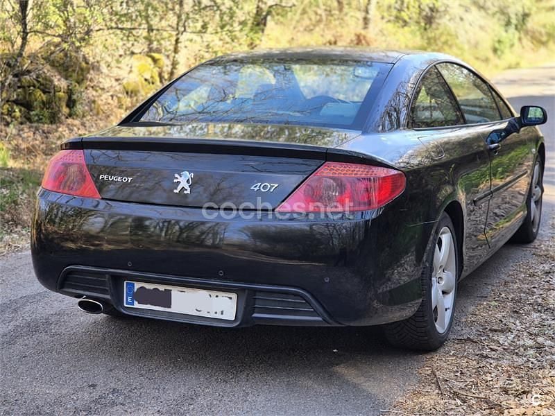 Usado Peugeot 407 Coupe 163 CV (119 kW) 2009 Negro Coupe