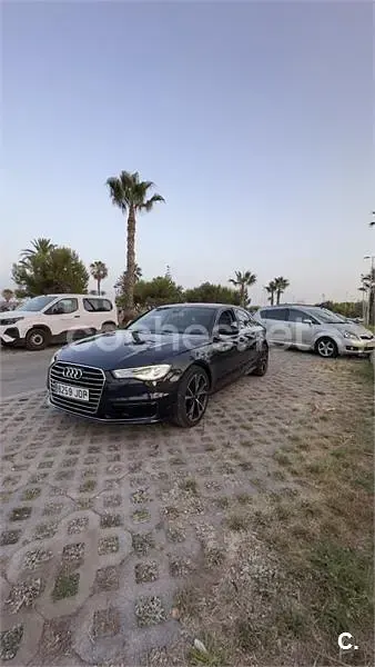 Usado Audi A6 S-Line 218 CV (160 kW) 2015 Azul Berlina