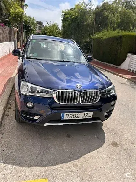 Usado BMW X3 xLine 190 CV (139 kW) 2017 Azul SUV
