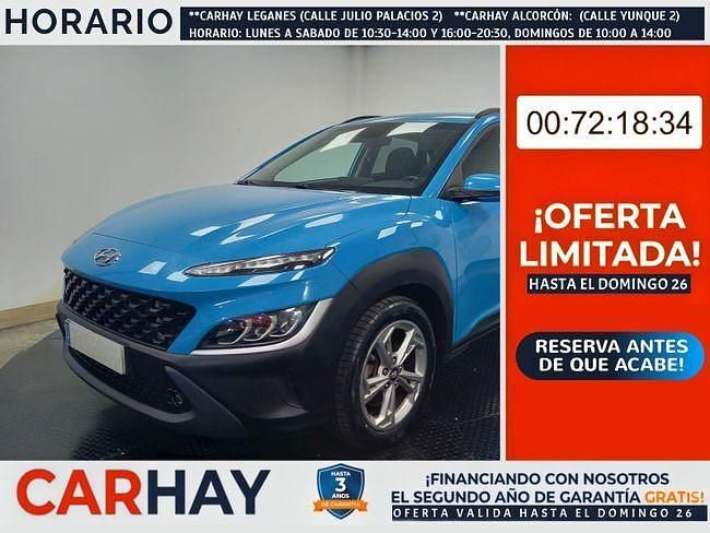 Usado Hyundai Kona 121 CV (88 kW) 2022 Azul SUV