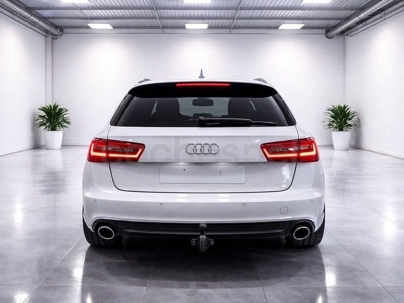 Usado Audi A6 S-Line 204 CV (150 kW) 2012 Blanco Familiar