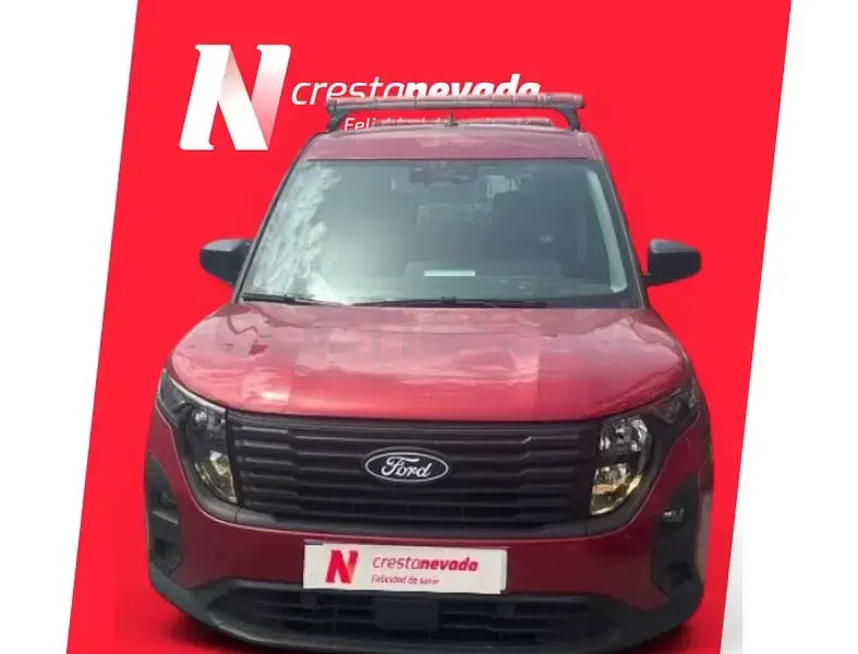 Usado Ford Tourneo Courier Trend 125 CV (91 kW) 2025 Rojo Monovolumen