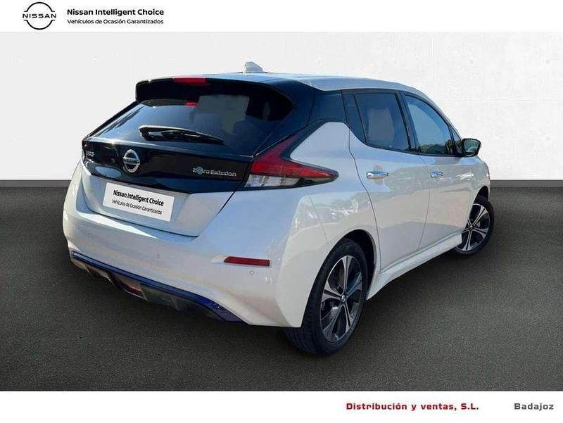 Usado Nissan Leaf Tekna 160 kW (218 CV) 2021 Blanco Utilitario