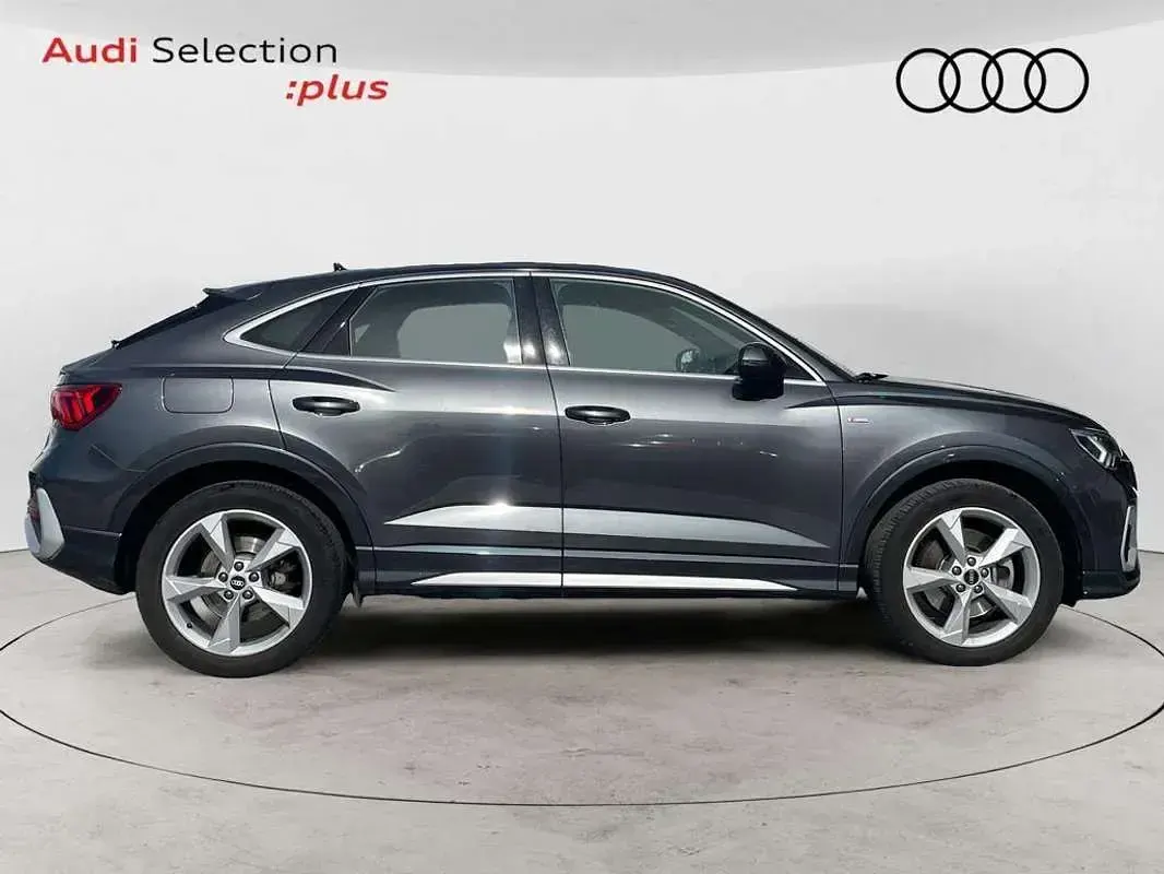 Usado Audi Q3 Sportback S-Line 200 CV (147 kW) 2021 Gris / plata SUV