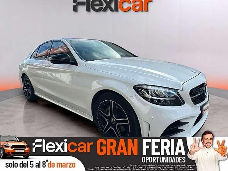 Usado Mercedes C200 160 CV (117 kW) 2020 Blanco Berlina