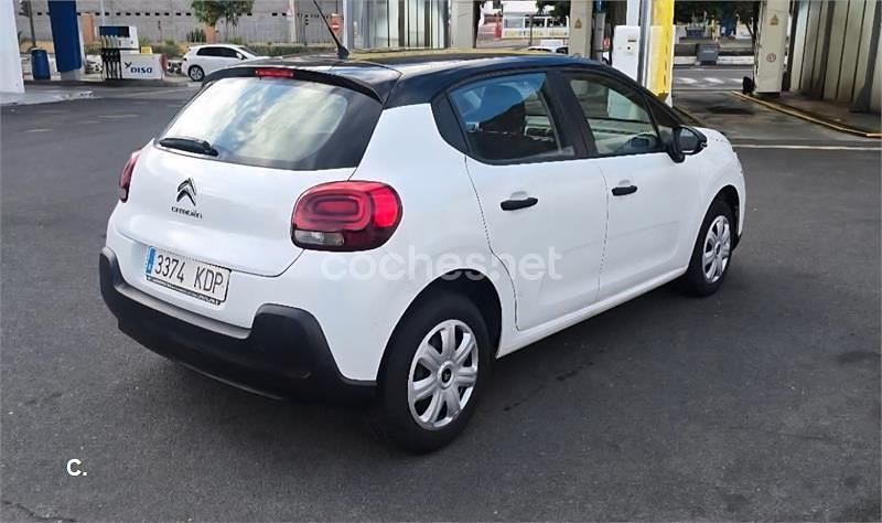 Usado Citroën C3 Feel 75 CV (55 kW) 2018 Blanco Utilitario