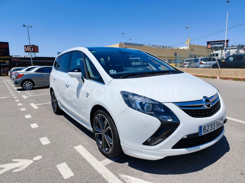 Blanco Usado 2014 Opel Zafira Tourer Excellence Monovolumen | 12.650 € (Un poco caro) - Imagen 1/4