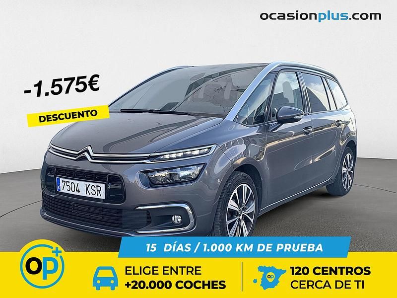 Usado Citroën C4 Feel 130 CV (95 kW) 2018 Gris Monovolumen