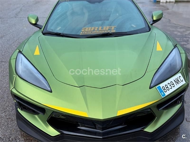 Usado Chevrolet Corvette Stingray 450 CV (330 kW) 2014 Verde Descapotable