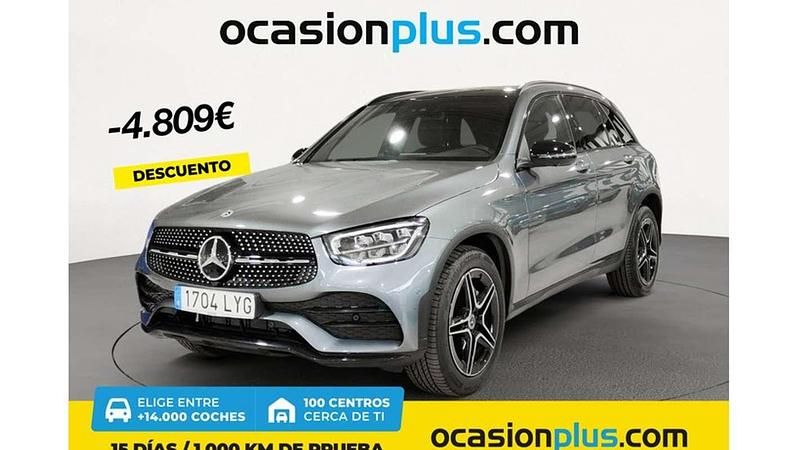 Gris Usado 2022 Mercedes GLC300 SUV | 48.091 € (Precio justo) - Imagen 1/4