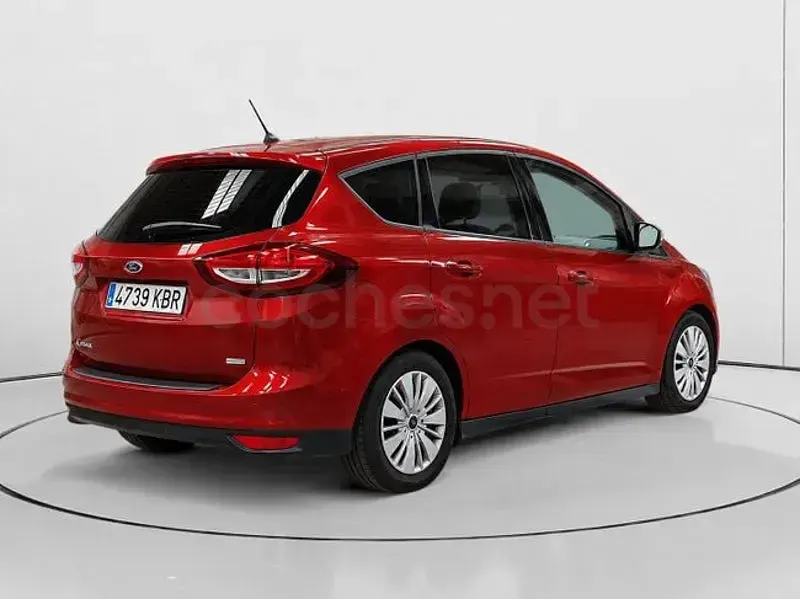 Usado Ford C-MAX Trend+ 100 CV (73 kW) 2017 Rojo Monovolumen