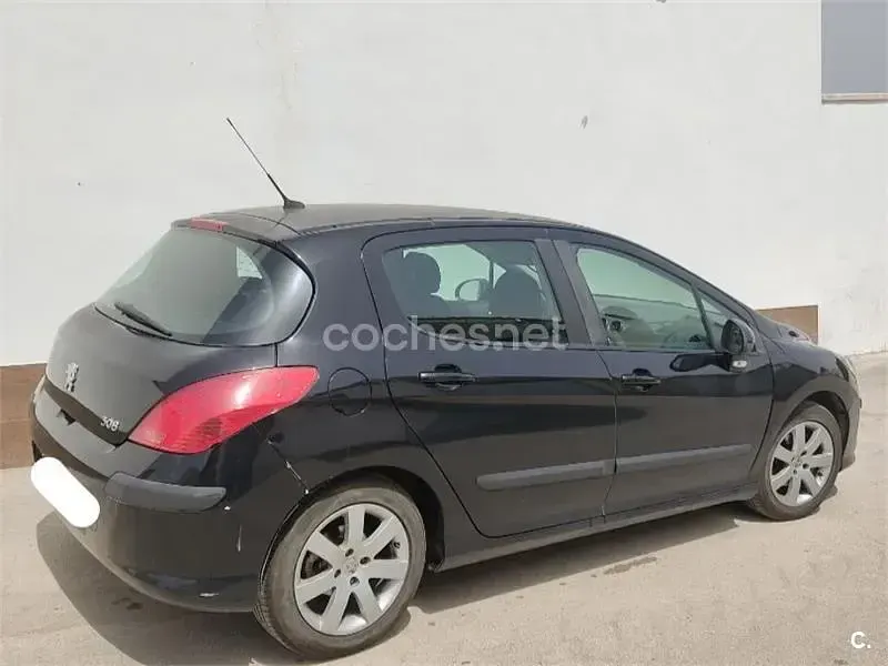 Usado Peugeot 308 Sport 110 CV (80 kW) 2007 Negro Utilitario