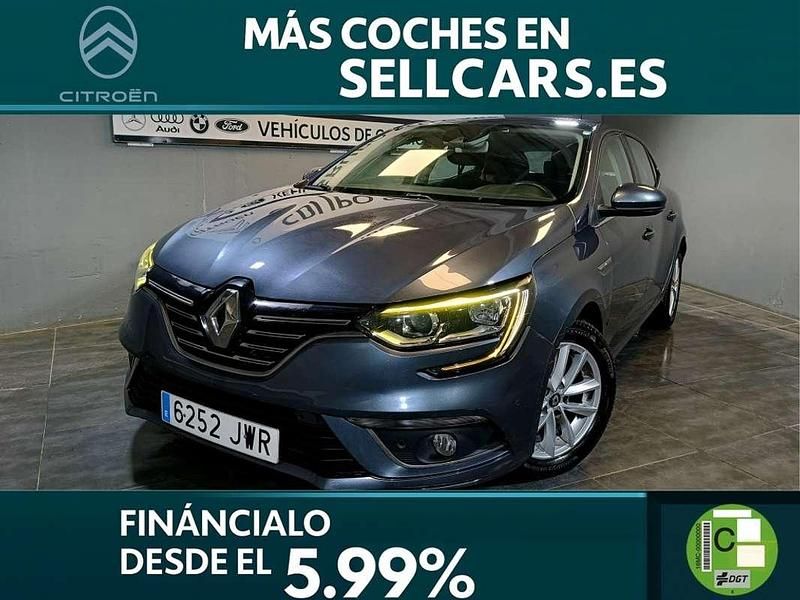 Azul Usado 2017 Renault Mégane IV Zen Berlina | 13.890 € (Precio justo) - Imagen 1/4
