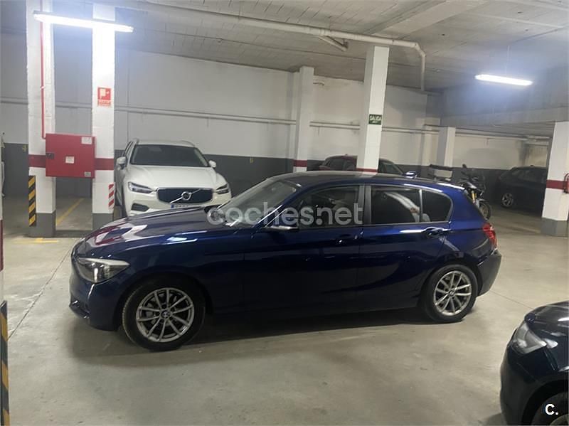 Usado BMW 116 Efficient Dynamics 116 CV (85 kW) 2014 Azul Utilitario