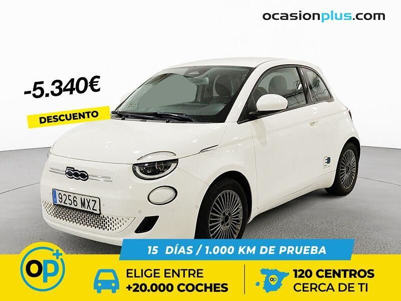 Blanco Usado 2021 Fiat 500e Icon Utilitario | 11.890 € (Buen precio) - Imagen 1/4