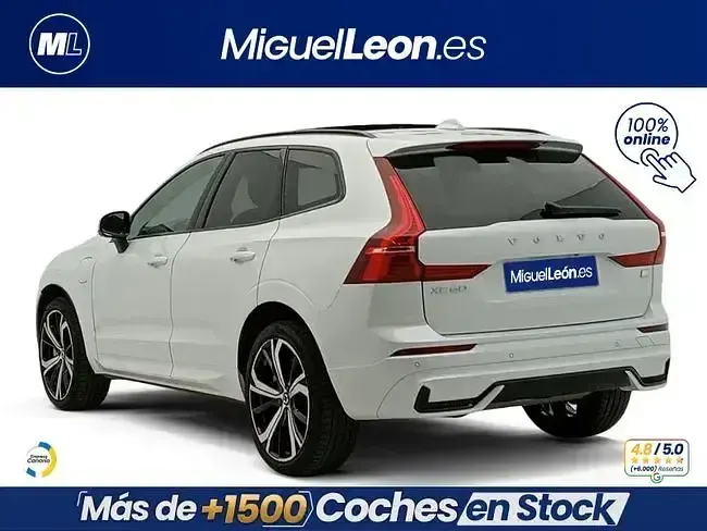 Käytetty Volvo XC60 Plus 350 HP (257 kW) 2024 Musta Katumaasturi